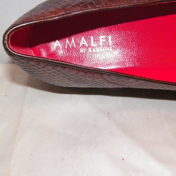 AMALFI  Skin Flats Sz 7.5  M - Picture 3 of 5
